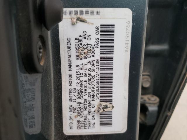 Photo 10 from auction – 2007 PONTIAC VIBE with VIN 5Y2SL65817Z415139