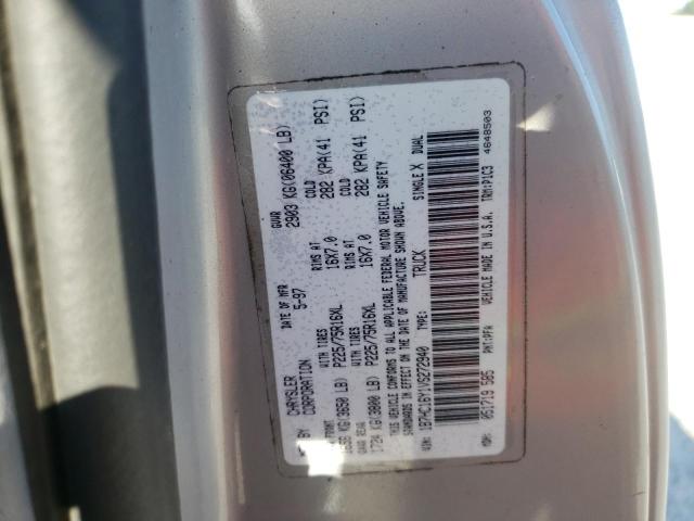 Photo 10 from auction – 1997 DODGE RAM 1500 with VIN 1B7HC16Y1VS272940