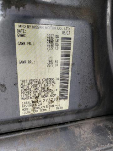 Photo 10 from auction – 2017 NISSAN ALTIMA 2.5 with VIN 1N4AL3AP1HC273733