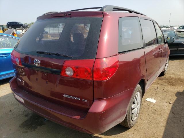 Photo 4 from auction – 2008 TOYOTA SIENNA CE with VIN 5TDZK23C08S133773
