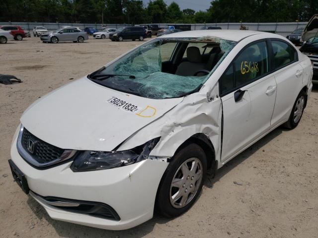 Photo 2 from auction – 2015 HONDA CIVIC LX with VIN 19XFB2F55FE119570