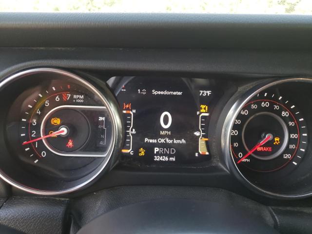 Photo 8 from auction – 2020 JEEP GLADIATOR with VIN 1C6JJTBG4LL111478