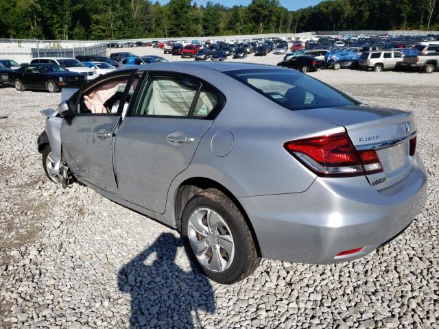 Photo 3 from auction – 2014 HONDA CIVIC LX with VIN 2HGFB2F5XEH534694
