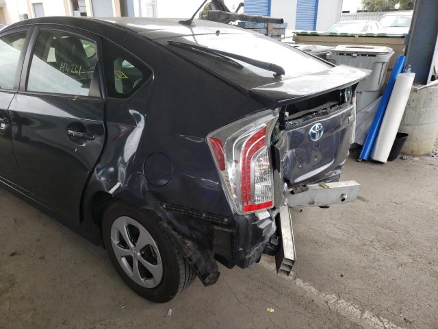 Photo 9 from auction – 2013 TOYOTA PRIUS with VIN JTDKN3DU7D1643597