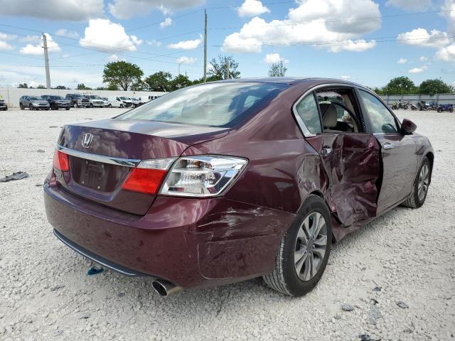 Photo 4 from auction – 2014 HONDA ACCORD LX with VIN 1HGCR2F38EA256552