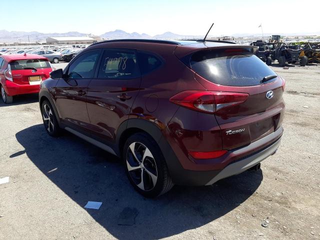 Photo 3 from auction – 2017 HYUNDAI TUCSON LIM with VIN KM8J33A2XHU562789