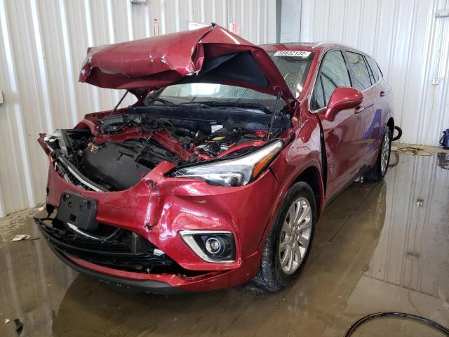 Photo 2 from auction – 2019 BUICK ENVISION E with VIN LRBFX2SA4KD026666