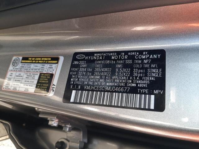 Photo 10 from auction – 2021 GENESIS GV80 BASE with VIN KMUHCESC9MU046677