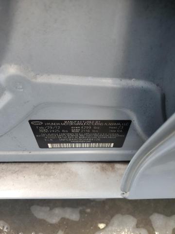 Photo 10 from auction – 2012 HYUNDAI SONATA GLS with VIN 5NPEB4AC9CH484726