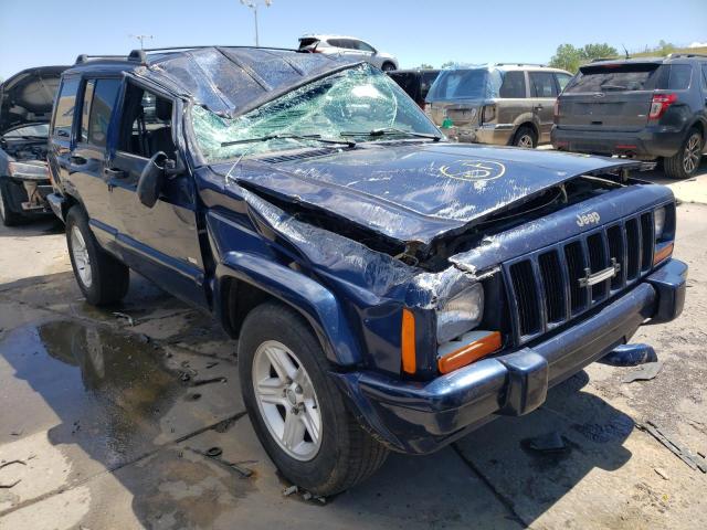 JEEP CHEROKEE C 2001 with VIN 1J4FF58S51L555905 - Photo from auction