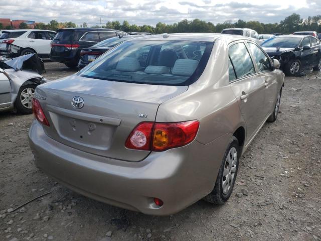 Photo 4 from auction – 2009 TOYOTA COROLLA BA with VIN 1NXBU40E59Z052855