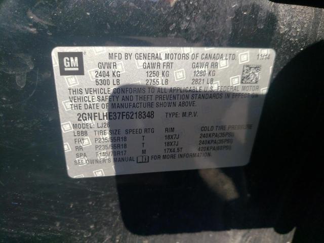 Photo 10 from auction – 2015 CHEVROLET EQUINOX LT with VIN 2GNFLHE37F6218348
