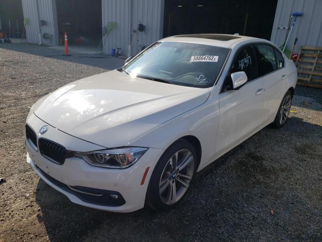 Photo 2 from auction – 2017 BMW 330 I with VIN WBA8B9G35HNU54984
