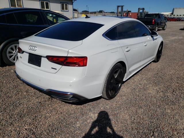 Photo 4 from auction – 2022 AUDI A5 PREMIUM with VIN WAUFACF59NA018992