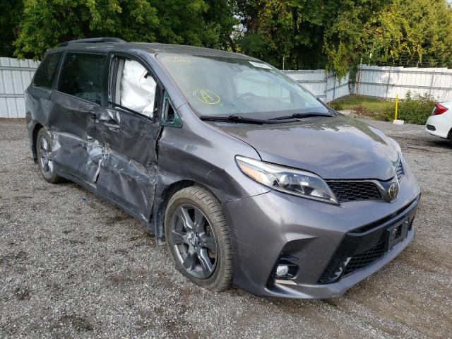 TOYOTA SIENNA SE 2018 with VIN 5TDXZ3DC1JS965958 - Photo from auction