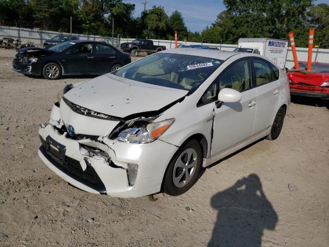 Photo 2 from auction – 2013 TOYOTA PRIUS with VIN JTDKN3DU0D1640640