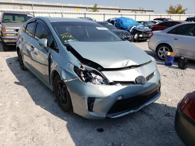 TOYOTA PRIUS 2015 with VIN JTDKN3DU1F1893372 - Photo from auction