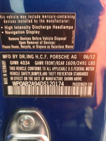 صورة رقم 10 من المزاد - 2013 PORSCHE 911 CARRER مع VIN WP0AB2A94DS120174