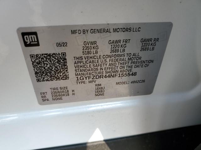 Photo 10 from auction – 2022 CADILLAC XT4 PREMIU with VIN 1GYFZDR44NF155548