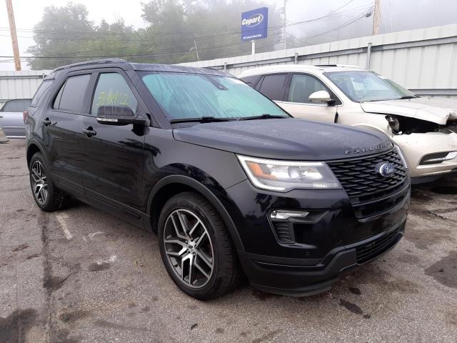 FORD EXPLORER S 2018 with VIN 1FM5K8GT0JGA24429 - Photo from auction