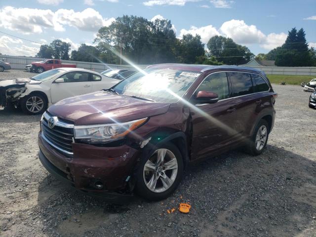Photo 2 from auction – 2016 TOYOTA HIGHLANDER with VIN 5TDYKRFH8GS156051