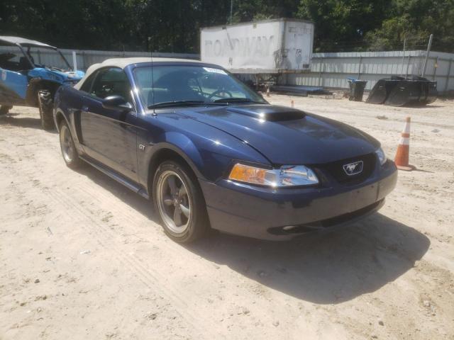 FORD MUSTANG GT 2002 with VIN 1FAFP45X82F214923 - Photo from auction