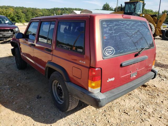 Photo 3 from auction – 1998 JEEP CHEROKEE S with VIN 1J4FJ28S0WL274275