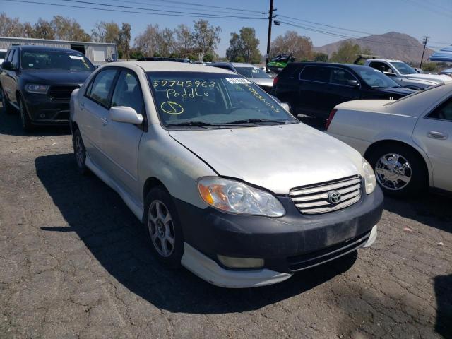 TOYOTA COROLLA CE 2003 with VIN 1NXBR32E83Z189112 - Photo from auction