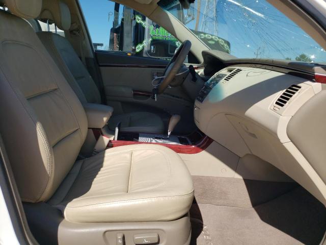 Photo 5 from auction – 2008 HYUNDAI AZERA SE with VIN KMHFC46FX8A296635