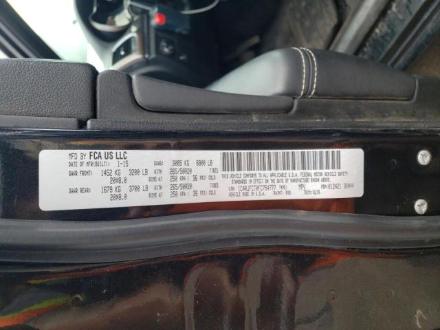 Photo 10 from auction – 2015 JEEP GRAND CHER with VIN 1C4RJFCT0FC754777