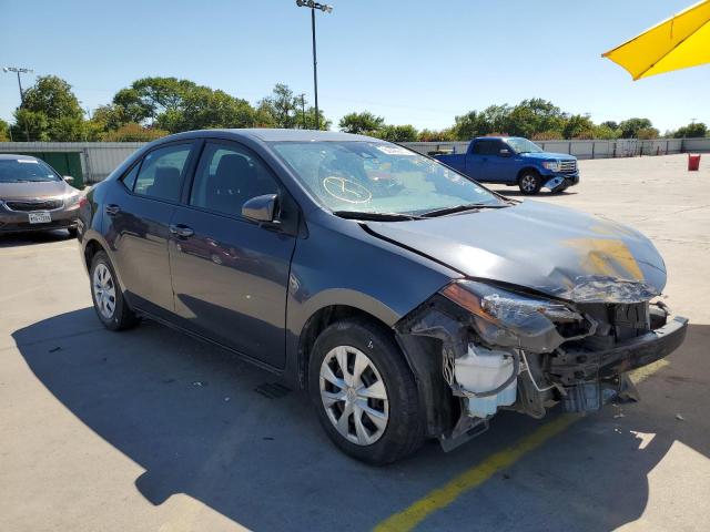 TOYOTA COROLLA L 2018 with VIN 5YFBURHE7JP744753 - Photo from auction