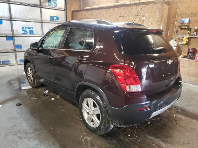 Photo 3 from auction – 2015 CHEVROLET TRAX 1LT with VIN KL7CJLSB9FB105124