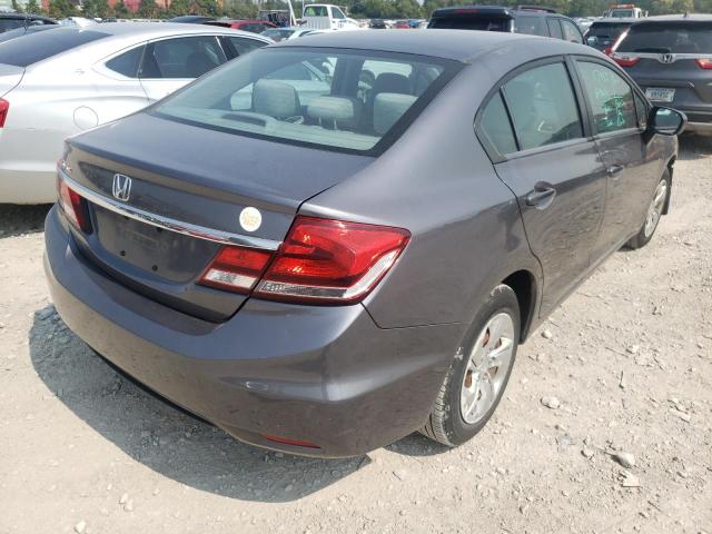 Photo 4 from auction – 2014 HONDA CIVIC LX with VIN 2HGFB2F59EH535898