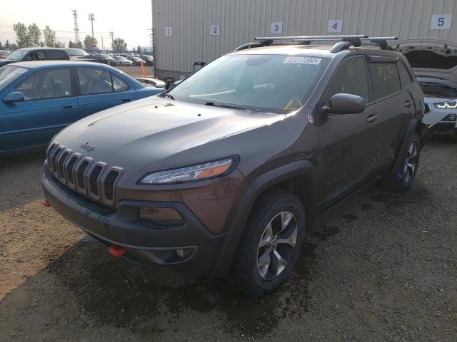 Photo 2 from auction – 2014 JEEP CHEROKEE T with VIN 1C4PJMBS4EW214656