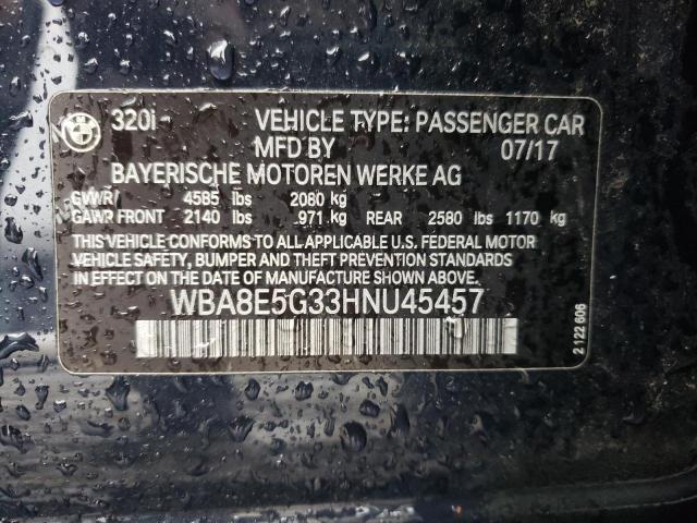 Photo 10 from auction – 2017 BMW UK with VIN WBA8E5G33HNU45457