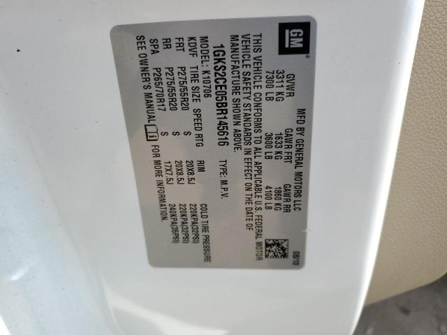 Photo 10 from auction – 2011 GMC YUKON SLT with VIN 1GKS2CE05BR145616