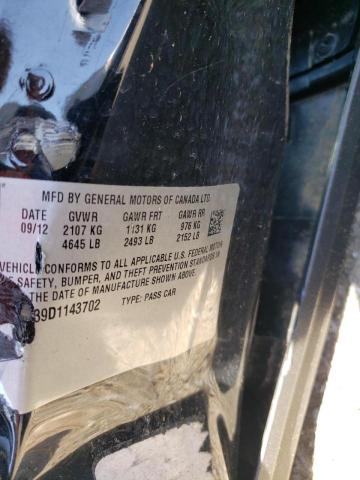 Photo 10 from auction – 2013 CHEVROLET IMPALA LT with VIN 2G1WG5E39D1143702