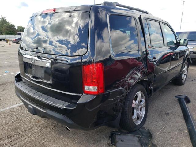 Фото 4 с аукциона – 2012 HONDA PILOT EXL с VIN 5FNYF4H56CB078507