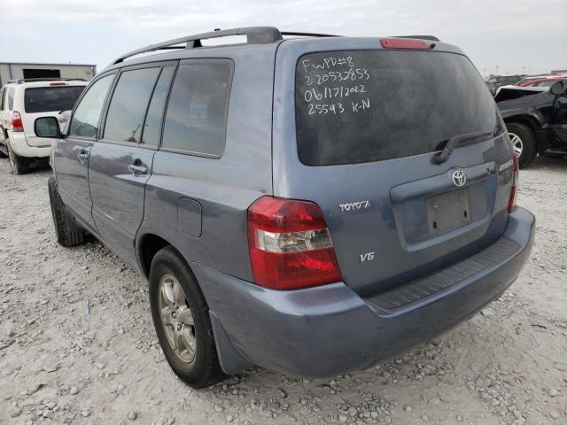 Photo 3 from auction – 2006 TOYOTA HIGHLANDER with VIN JTEDP21A660095491