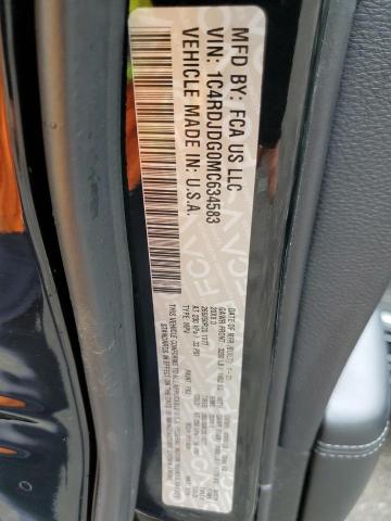Photo 10 from auction – 2021 DODGE DURANGO GT with VIN 1C4RDJDG0MC634583