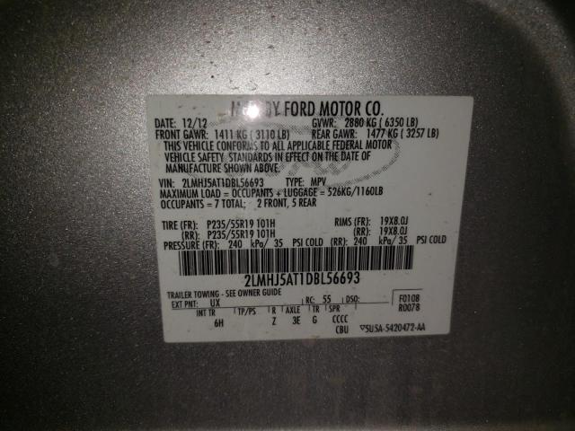 Photo 10 from auction – 2013 LINCOLN MKT with VIN 2LMHJ5AT1DBL56693