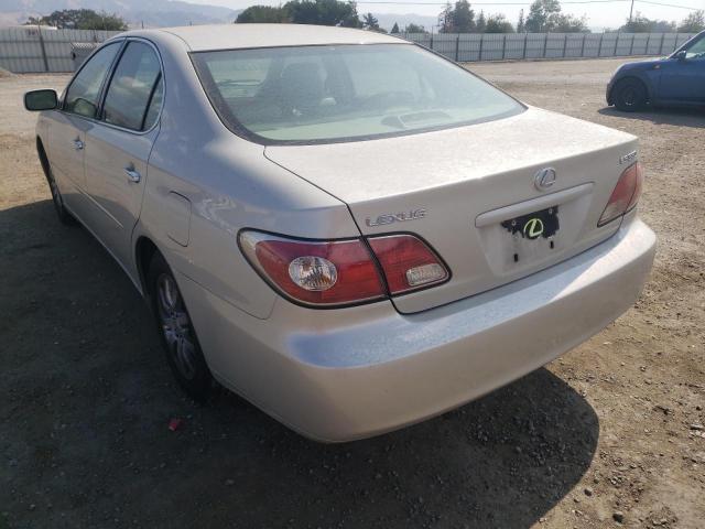 Photo 3 from auction – 2004 LEXUS ES 330 with VIN JTHBA30G045039604