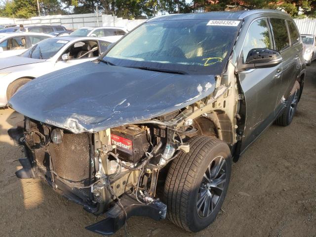Photo 2 from auction – 2016 TOYOTA HIGHLANDER with VIN 5TDJKRFH0GS288626