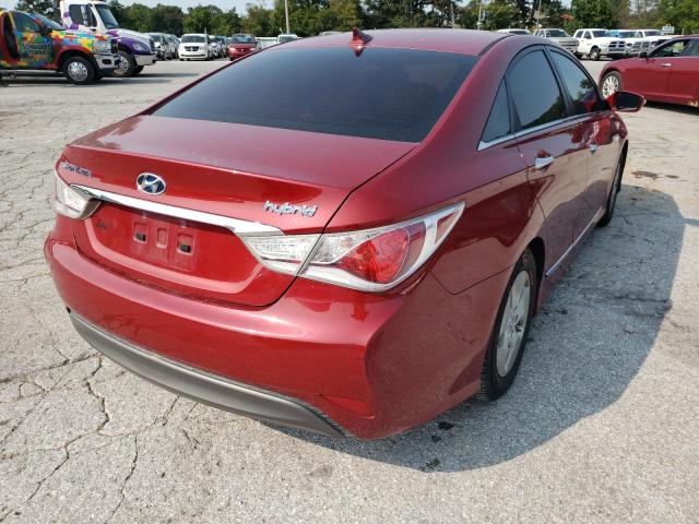 Photo 4 from auction – 2011 HYUNDAI SONATA HYB with VIN KMHEC4A43BA016918