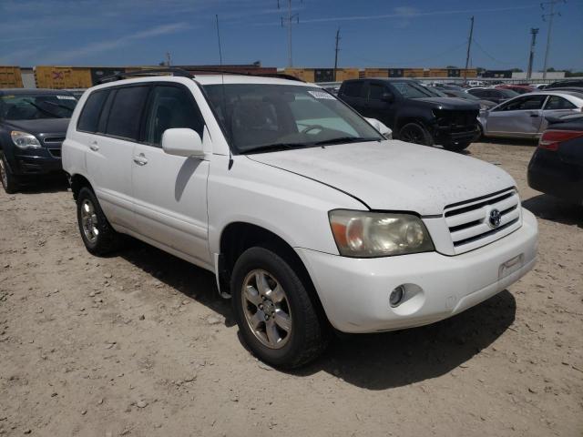 TOYOTA HIGHLANDER 2005 with VIN JTEEP21A550092889 - Photo from auction