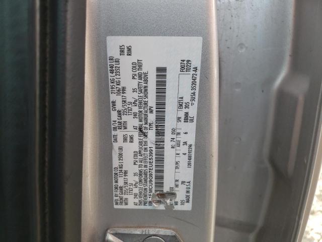 Photo 10 from auction – 2014 FORD ESCAPE SE with VIN 1FMCU9G97EUE53991