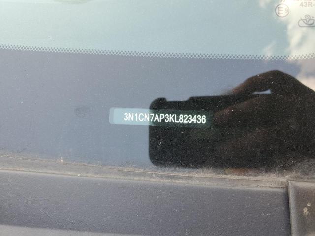 Photo 10 from auction – 2019 NISSAN VERSA S with VIN 3N1CN7AP3KL823436