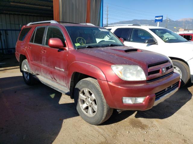 TOYOTA 4RUNNER SR 2005 with VIN JTEBT14RX58020307 - Photo from auction