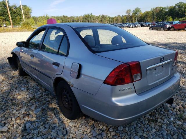 Photo 3 from auction – 2003 HONDA CIVIC DX with VIN 2HGES151X3H609332