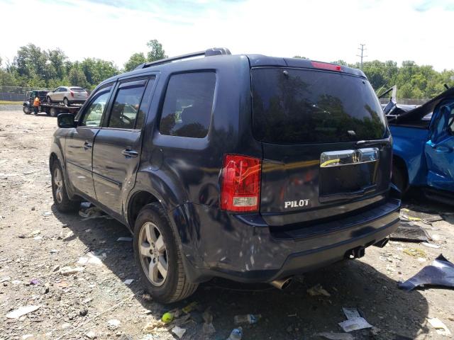 Photo 3 from auction – 2011 HONDA PILOT EXL with VIN 5FNYF3H57BB053673